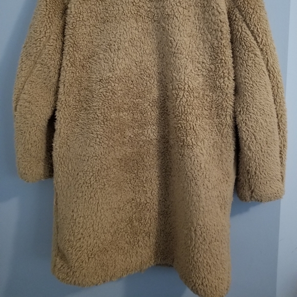 UNIQLO Teddy Sherpa Coat Fleece Lined - Picture 2 of 4